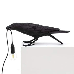 The Raven Sculptural Bird Table Lamp