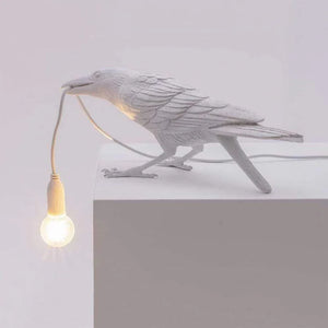 The Raven Sculptural Bird Table Lamp
