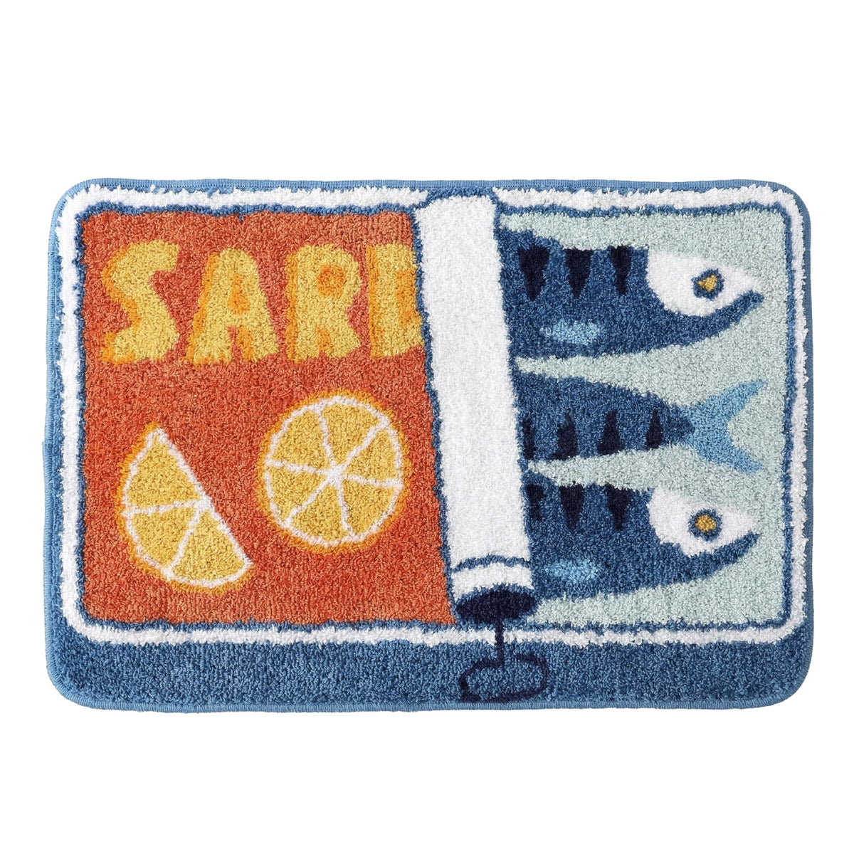 Tufted Retro Sardine Tin Floor Mat