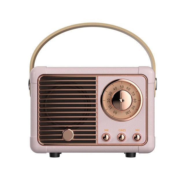 Vintage Retro Radio Style Bluetooth Speaker