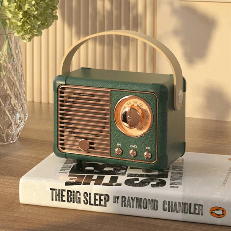 Vintage Retro Radio Style Bluetooth Speaker