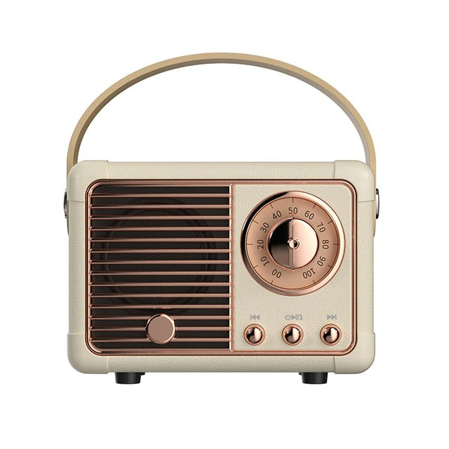 Vintage Retro Radio Style Bluetooth Speaker