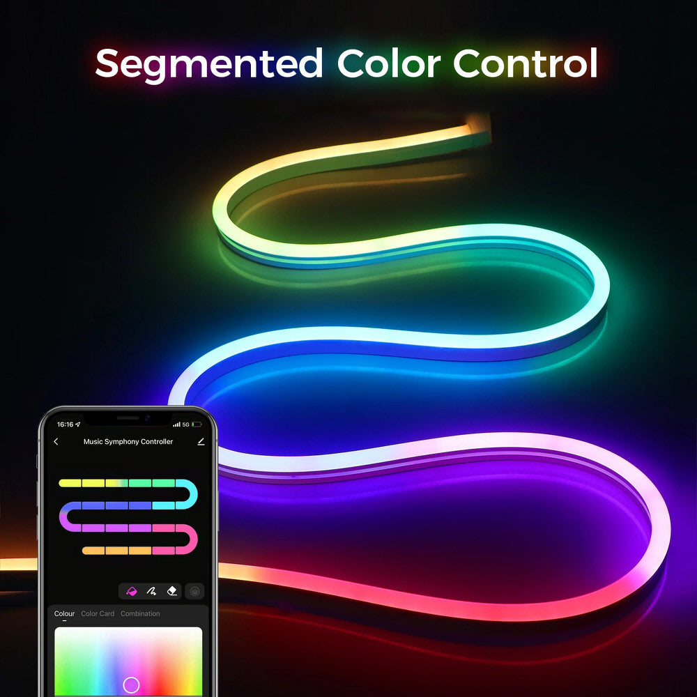 Ondine Squiggle Neon Rope RGBIC LED Lights