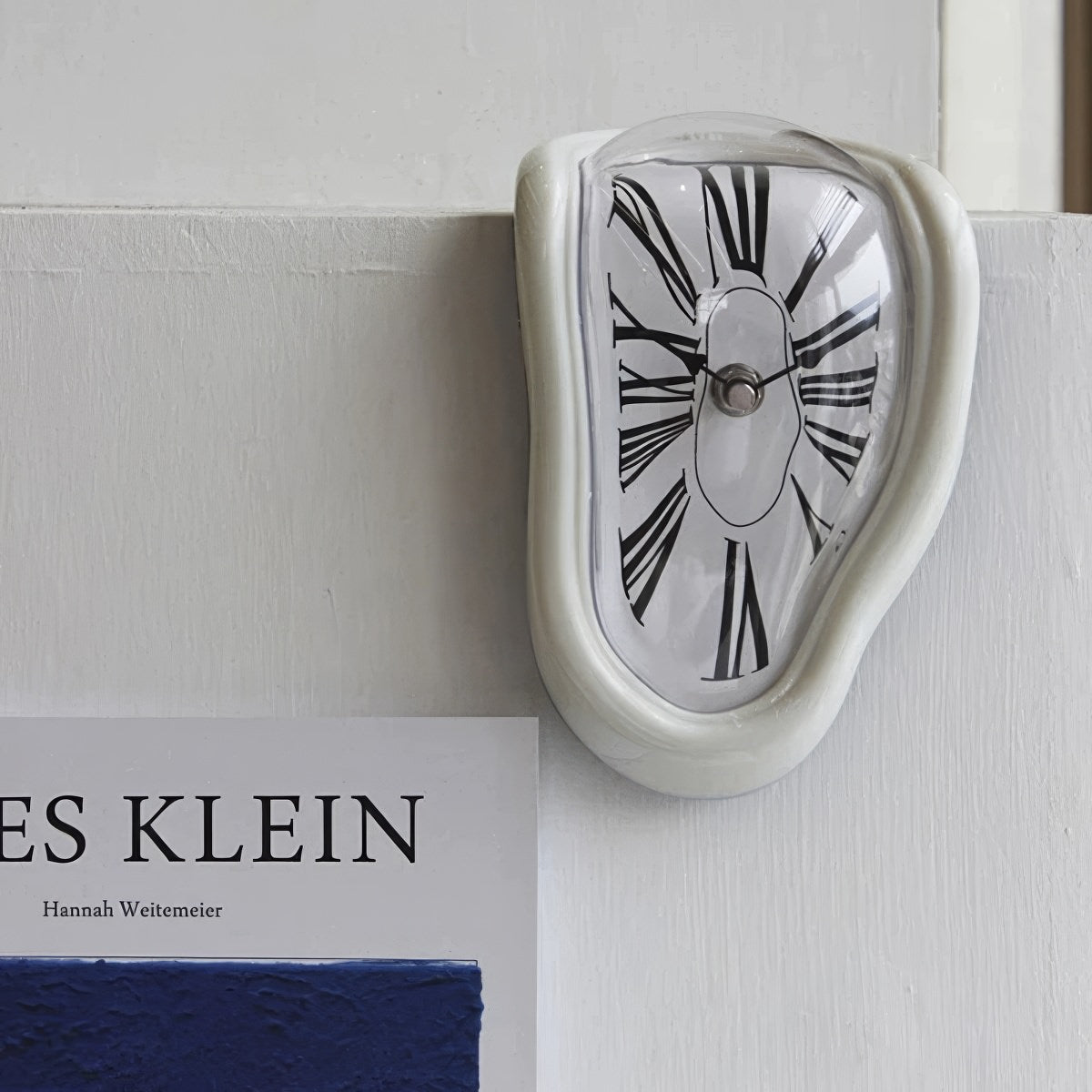 Surrealist Melting Clock Desk Decor