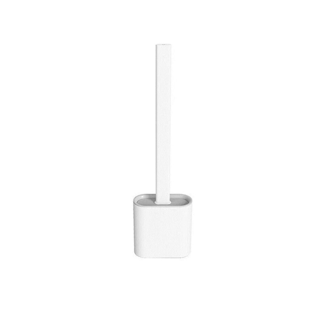 Silicone Toilet Brush With Wall Mount Holder
