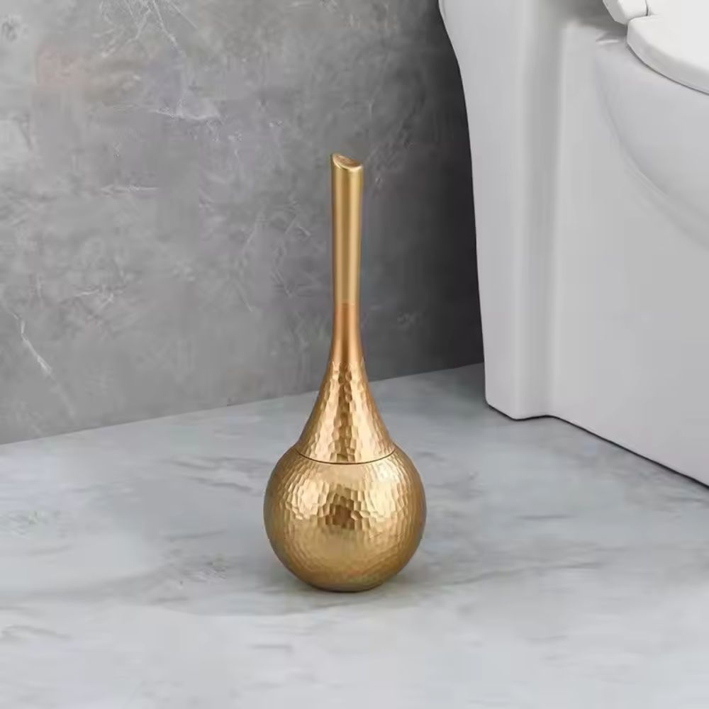 Firm Bristle Toilet Brush With Storage Base